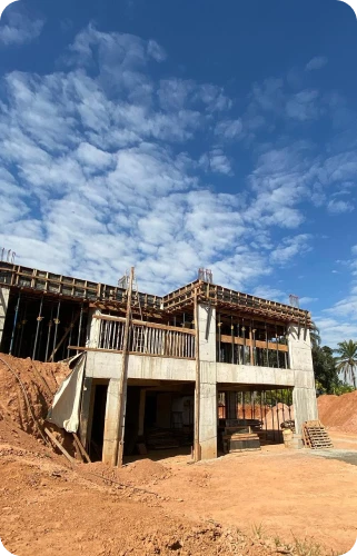 florida residence - andamento de obra